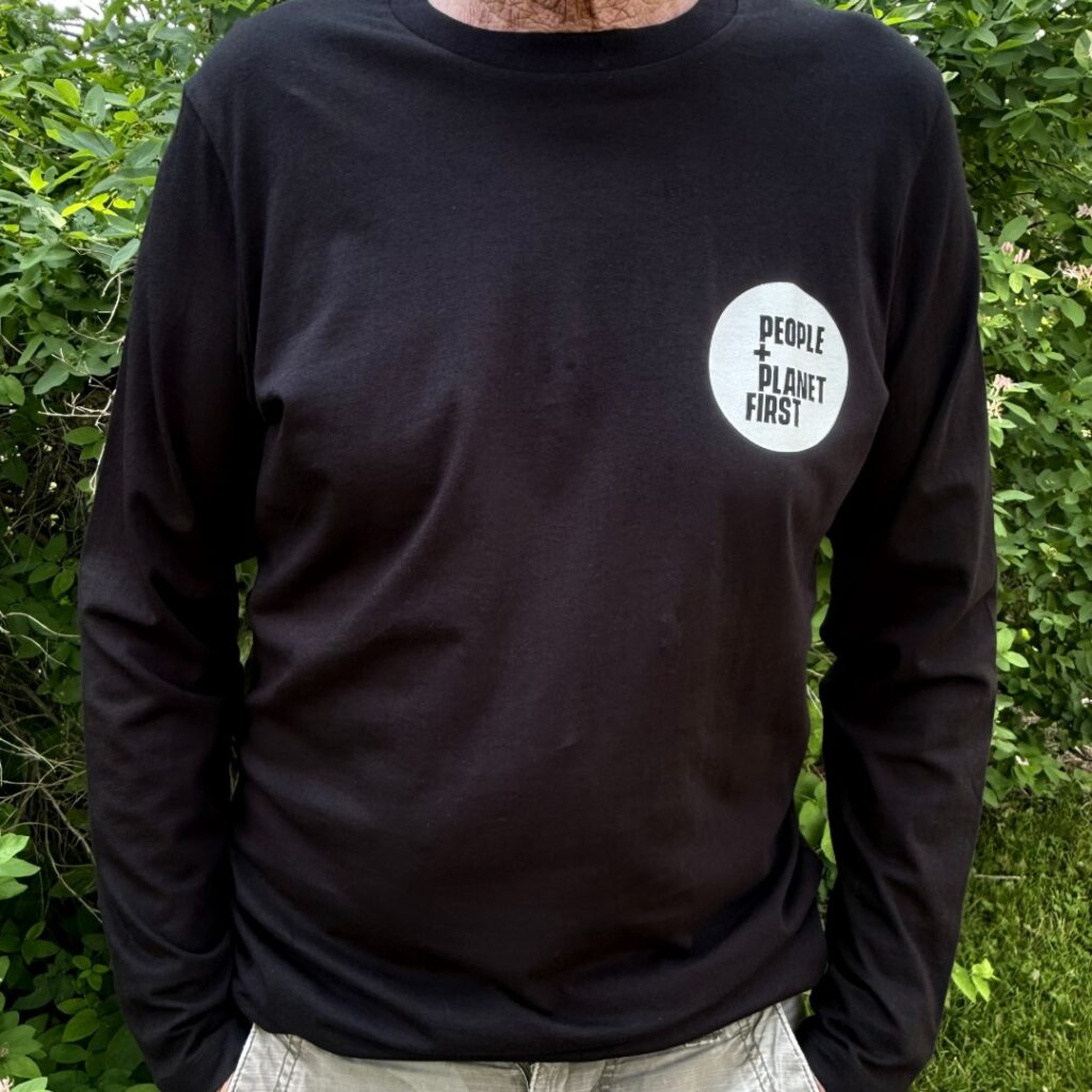 Organic cotton People and Planet First long sleeve